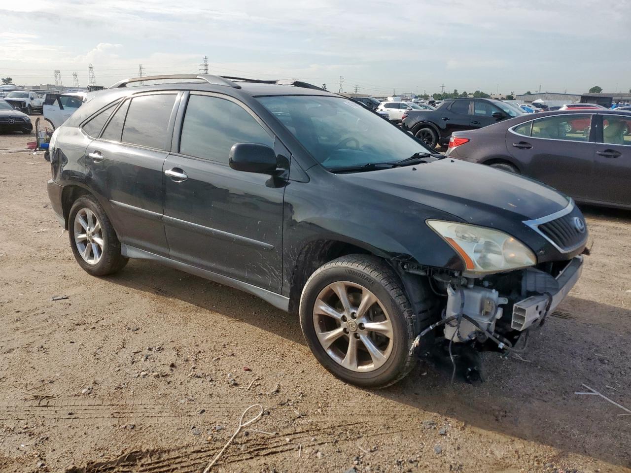 2009 Lexus Rx 350 Черный vin: 2T2GK31U09C066249
