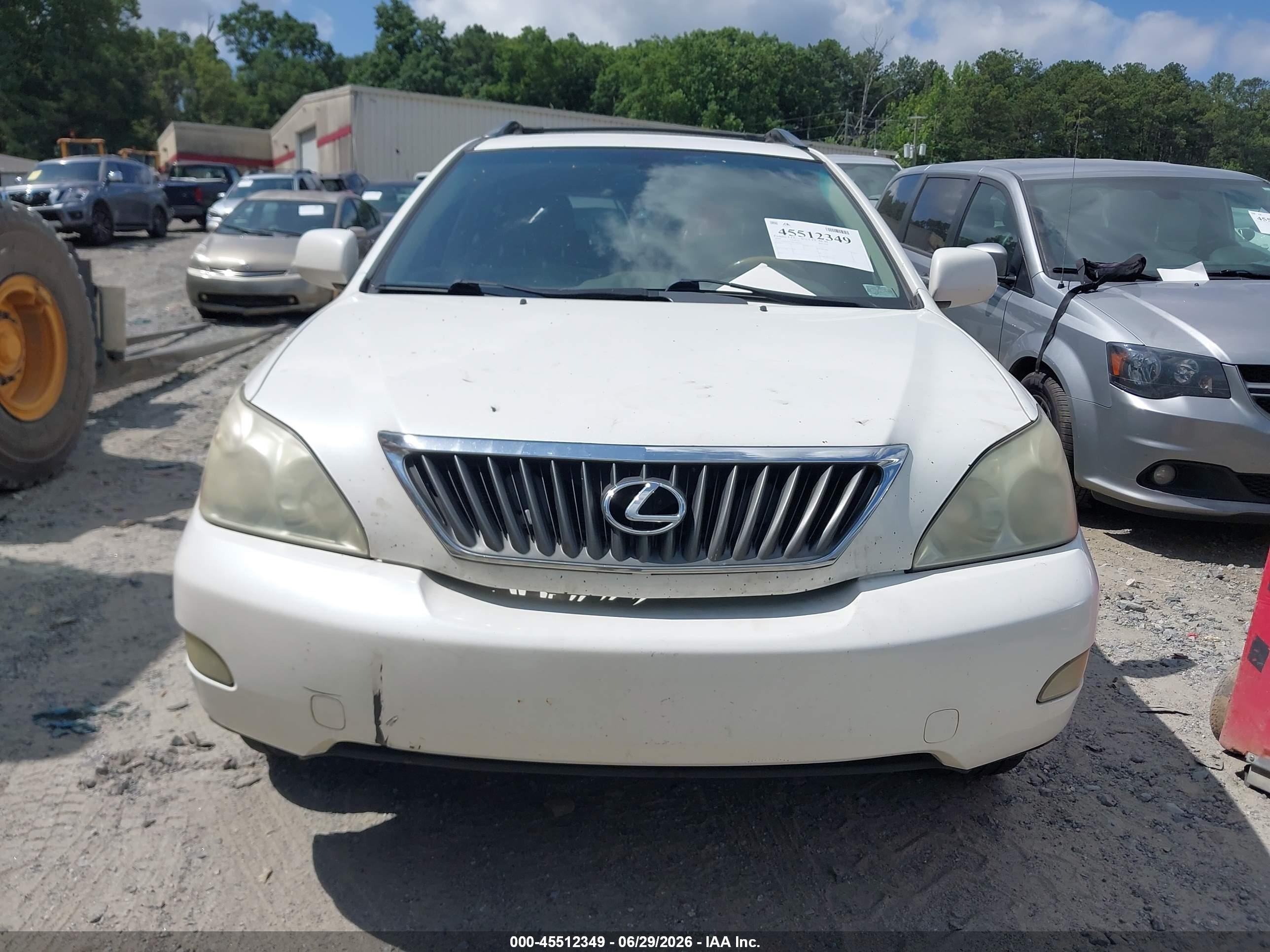 2009 Lexus Rx 350   Белый vin: 2T2GK31U09C066526