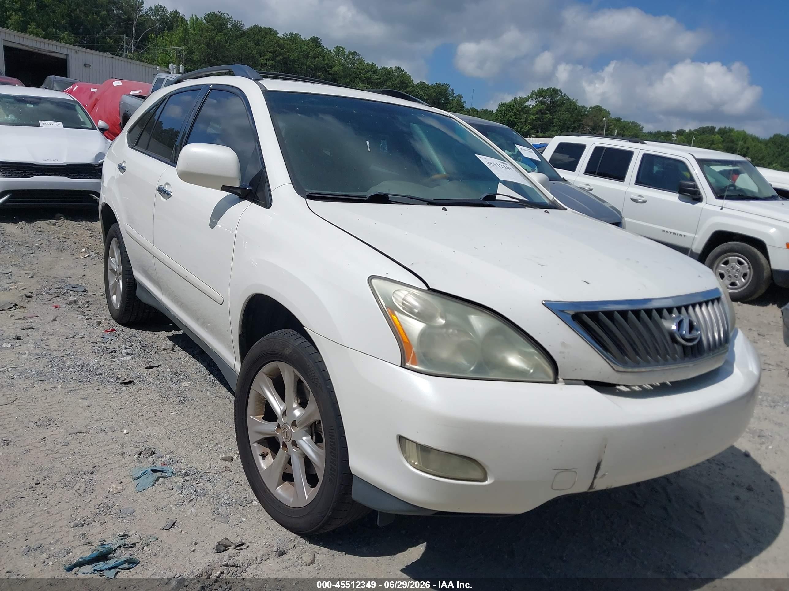 2009 Lexus Rx 350   Белый vin: 2T2GK31U09C066526