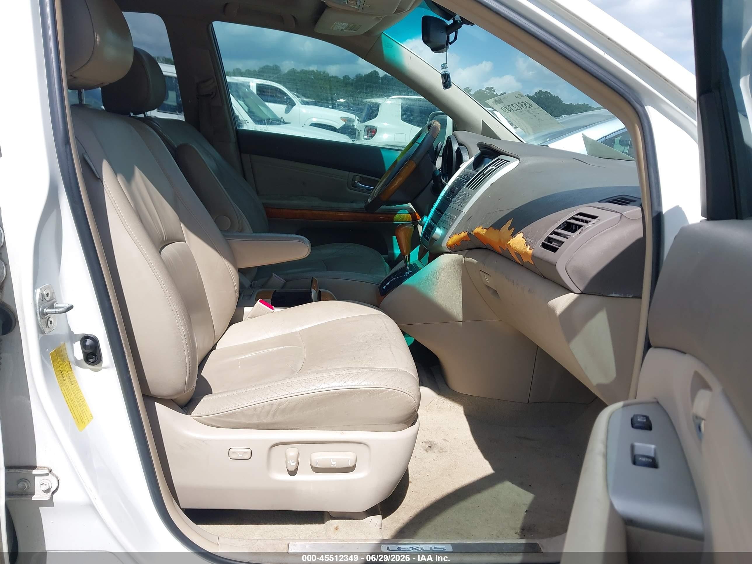 2009 Lexus Rx 350   Белый vin: 2T2GK31U09C066526