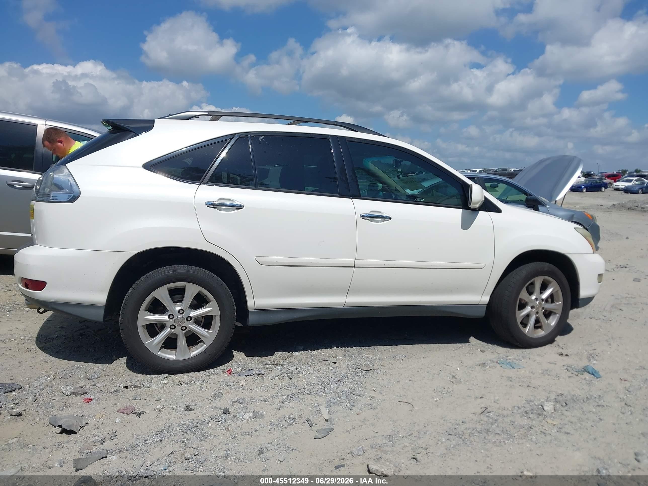2009 Lexus Rx 350   Белый vin: 2T2GK31U09C066526