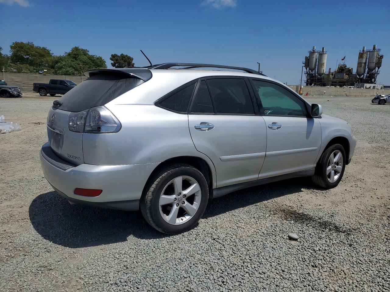 2009 Lexus Rx 350 Silver vin: 2T2GK31U09C066638