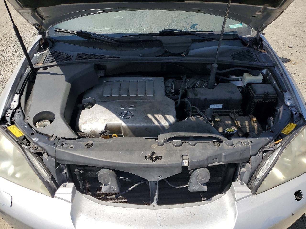 2009 Lexus Rx 350 Silver vin: 2T2GK31U09C066638