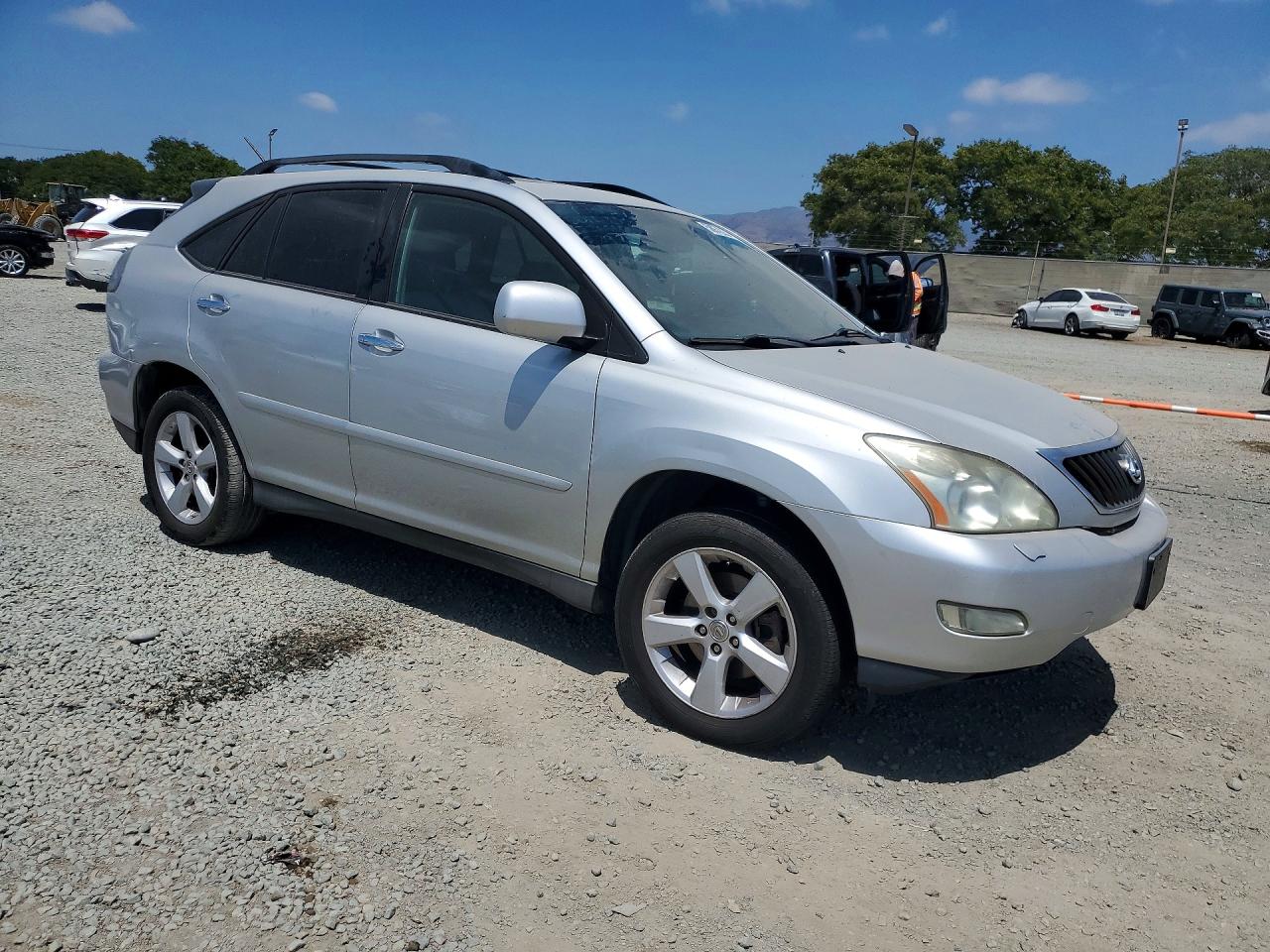 2009 Lexus Rx 350 Silver vin: 2T2GK31U09C066638