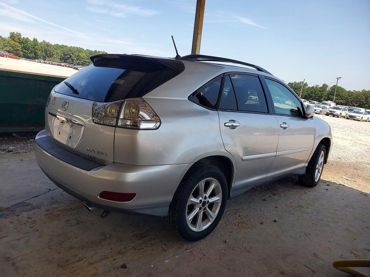 2009 Lexus Rx 350 Silver vin: 2T2GK31U09C071130