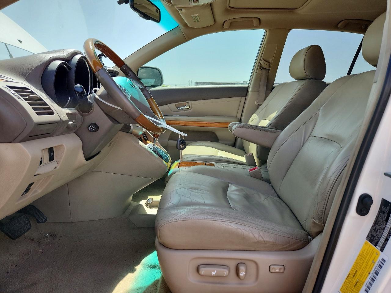 2009 Lexus Rx 350 White vin: 2T2GK31U09C072875