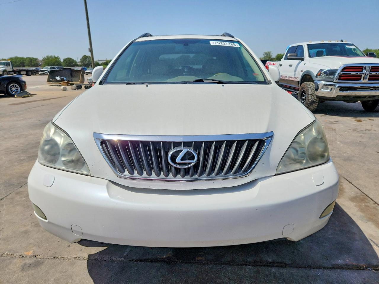 2009 Lexus Rx 350 White vin: 2T2GK31U09C072875