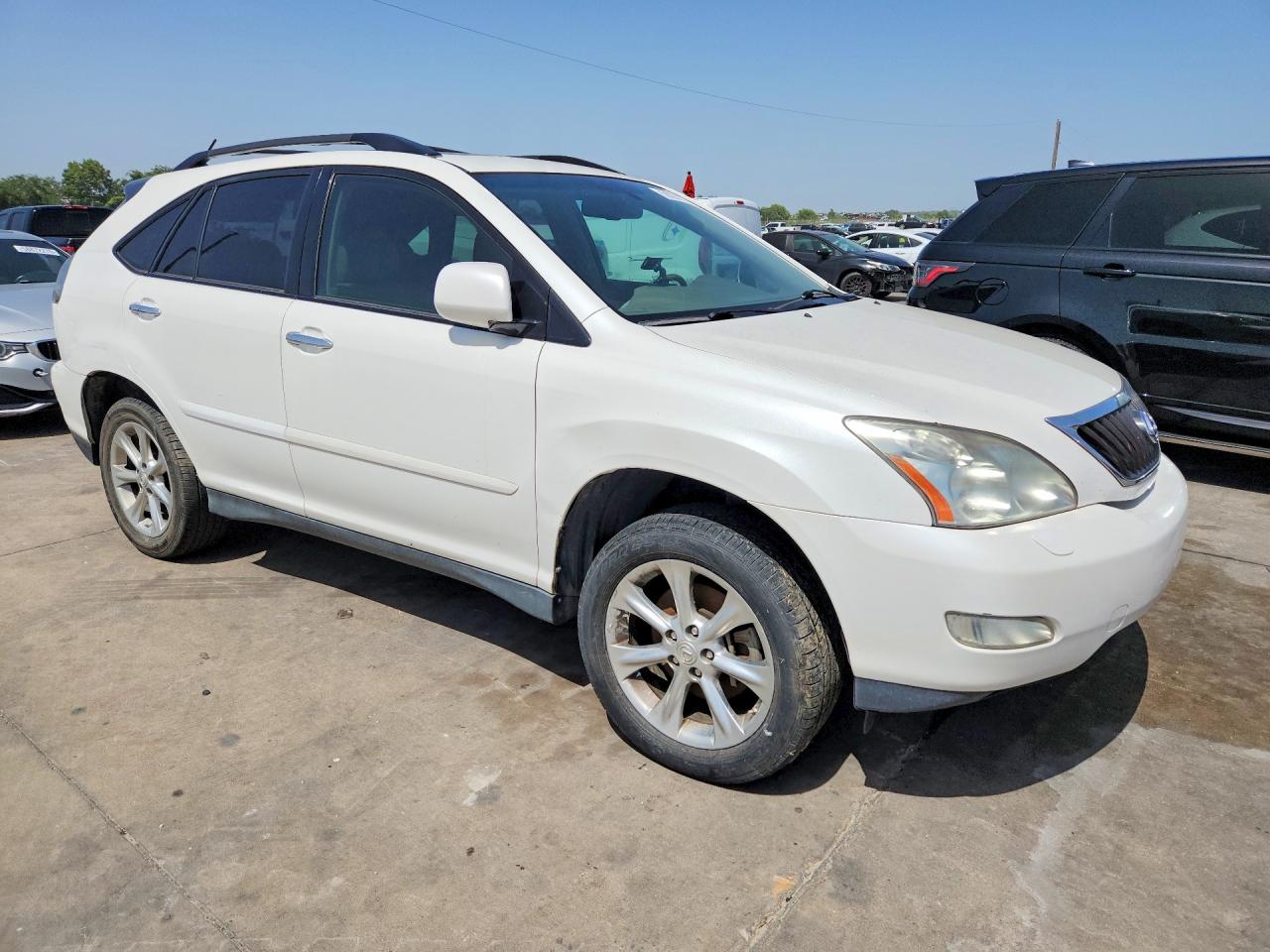 2009 Lexus Rx 350 White vin: 2T2GK31U09C072875