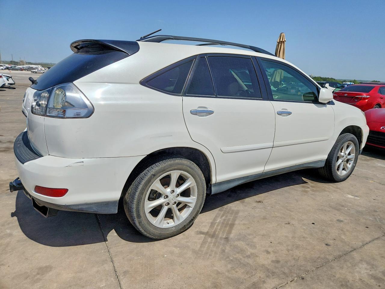 2009 Lexus Rx 350 White vin: 2T2GK31U09C072875