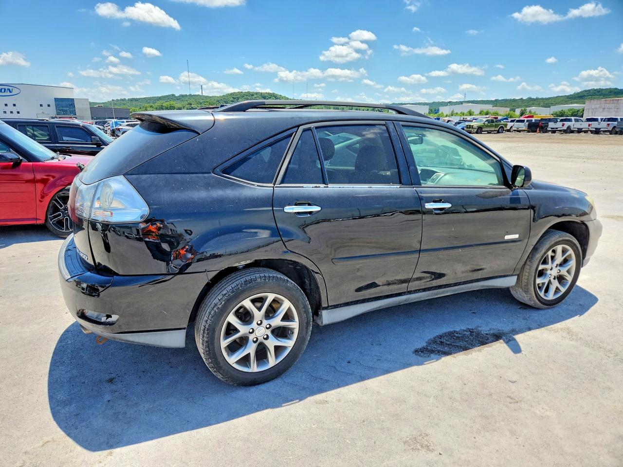 2009 Lexus Rx 350 Black vin: 2T2GK31U09C074691