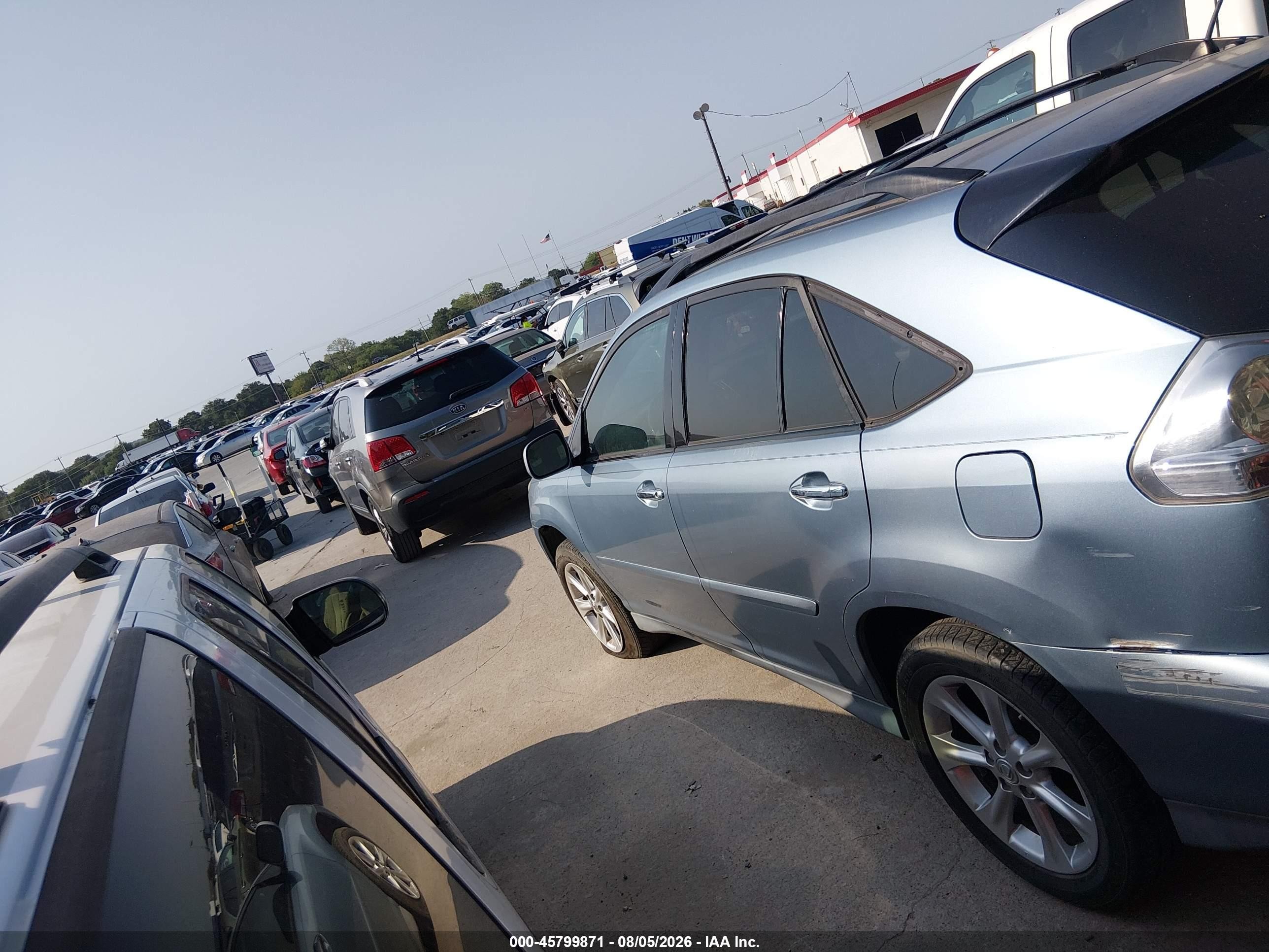 2009 Lexus Rx 350   Blue vin: 2T2GK31U09C076683