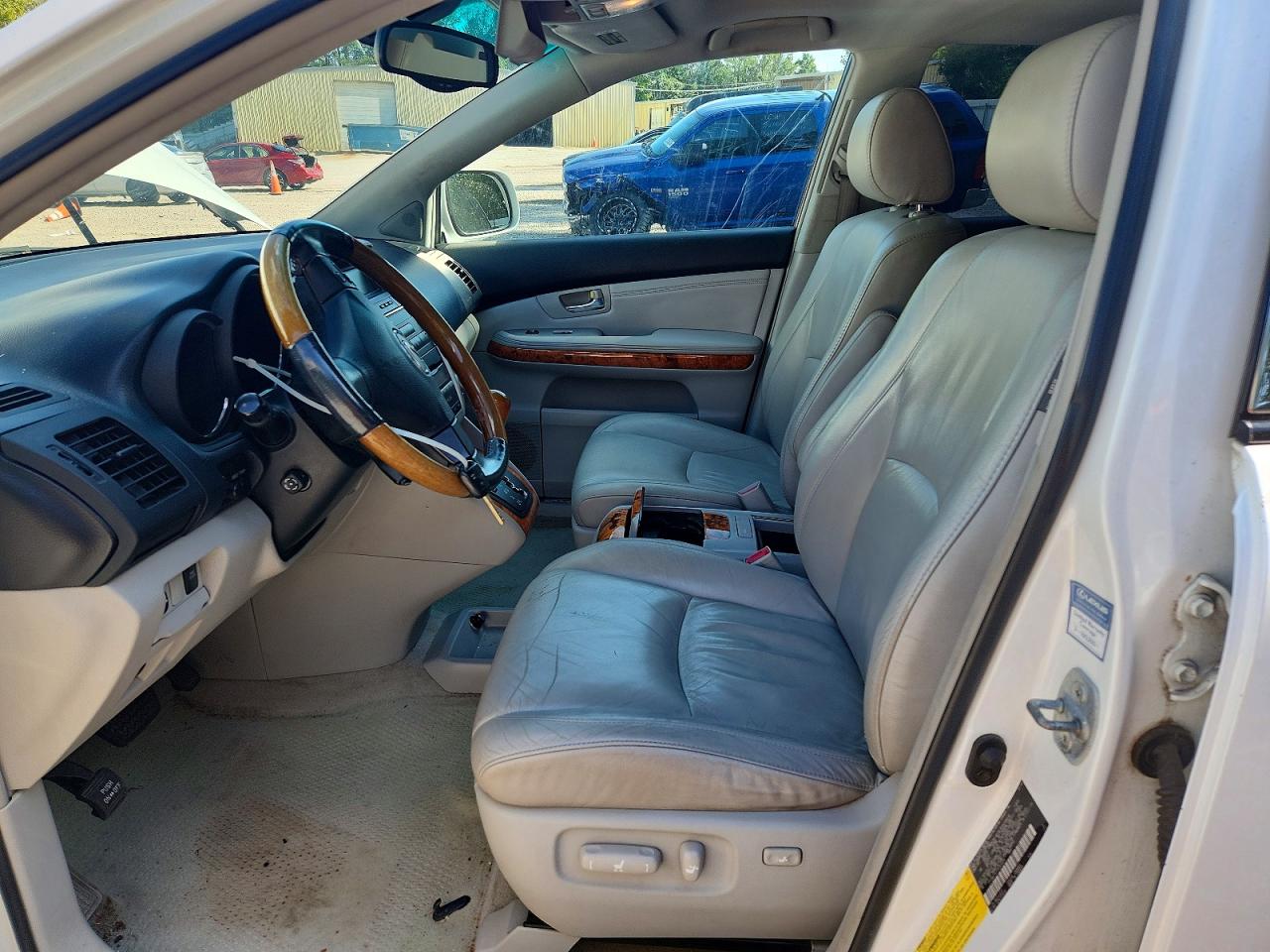 2007 Lexus Rx 350 White vin: 2T2GK31U17C003223