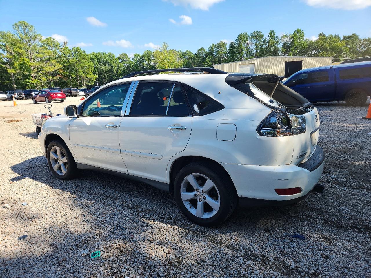 2007 Lexus Rx 350 White vin: 2T2GK31U17C003223
