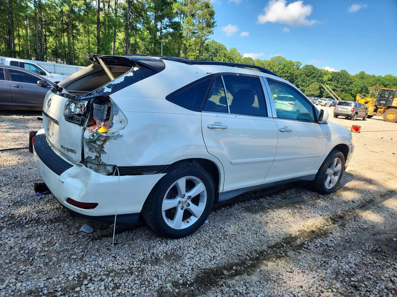 2007 Lexus Rx 350 White vin: 2T2GK31U17C003223