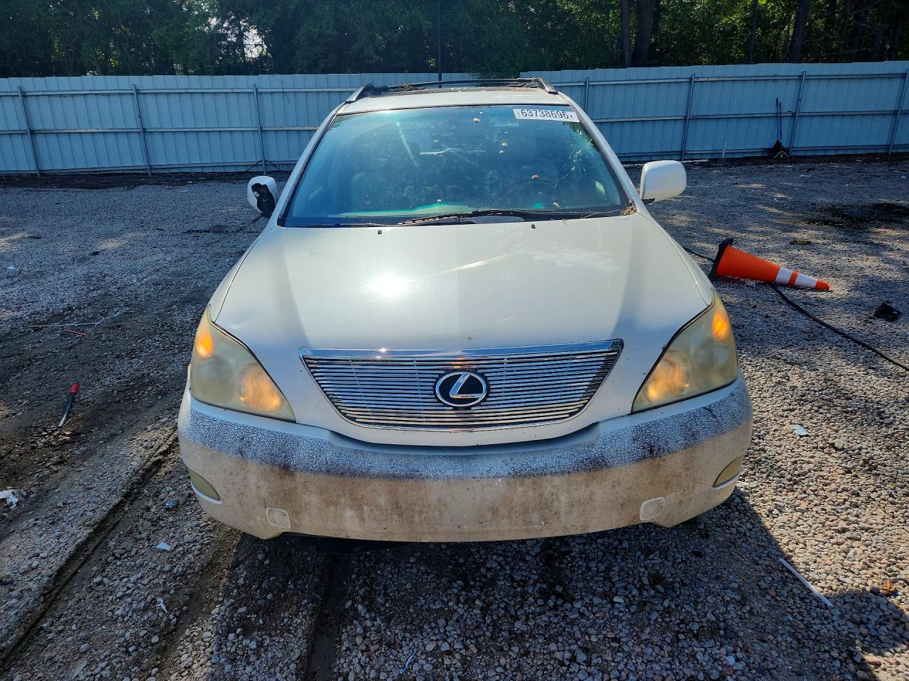 2007 Lexus Rx 350 White vin: 2T2GK31U17C003223