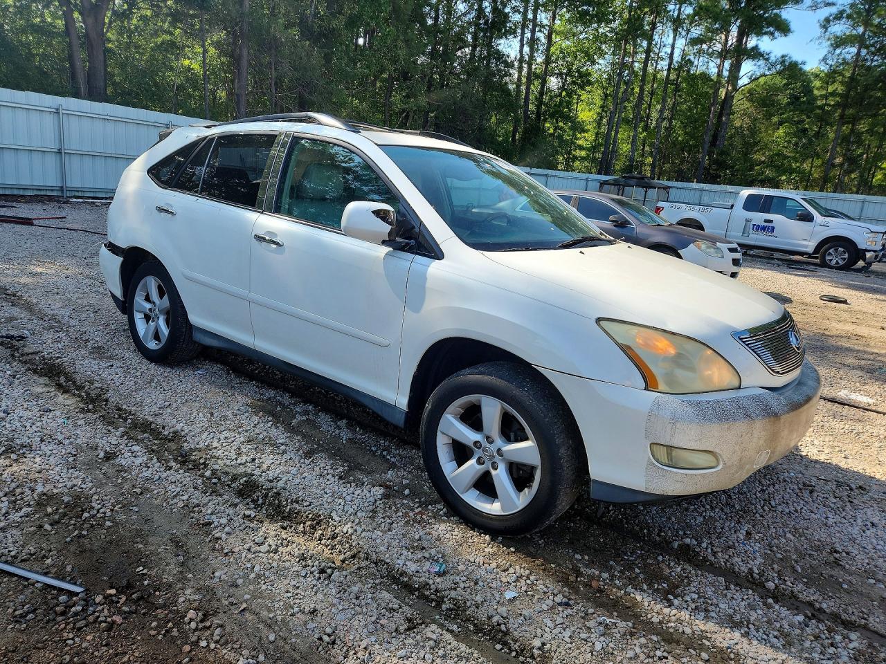 2007 Lexus Rx 350 White vin: 2T2GK31U17C003223