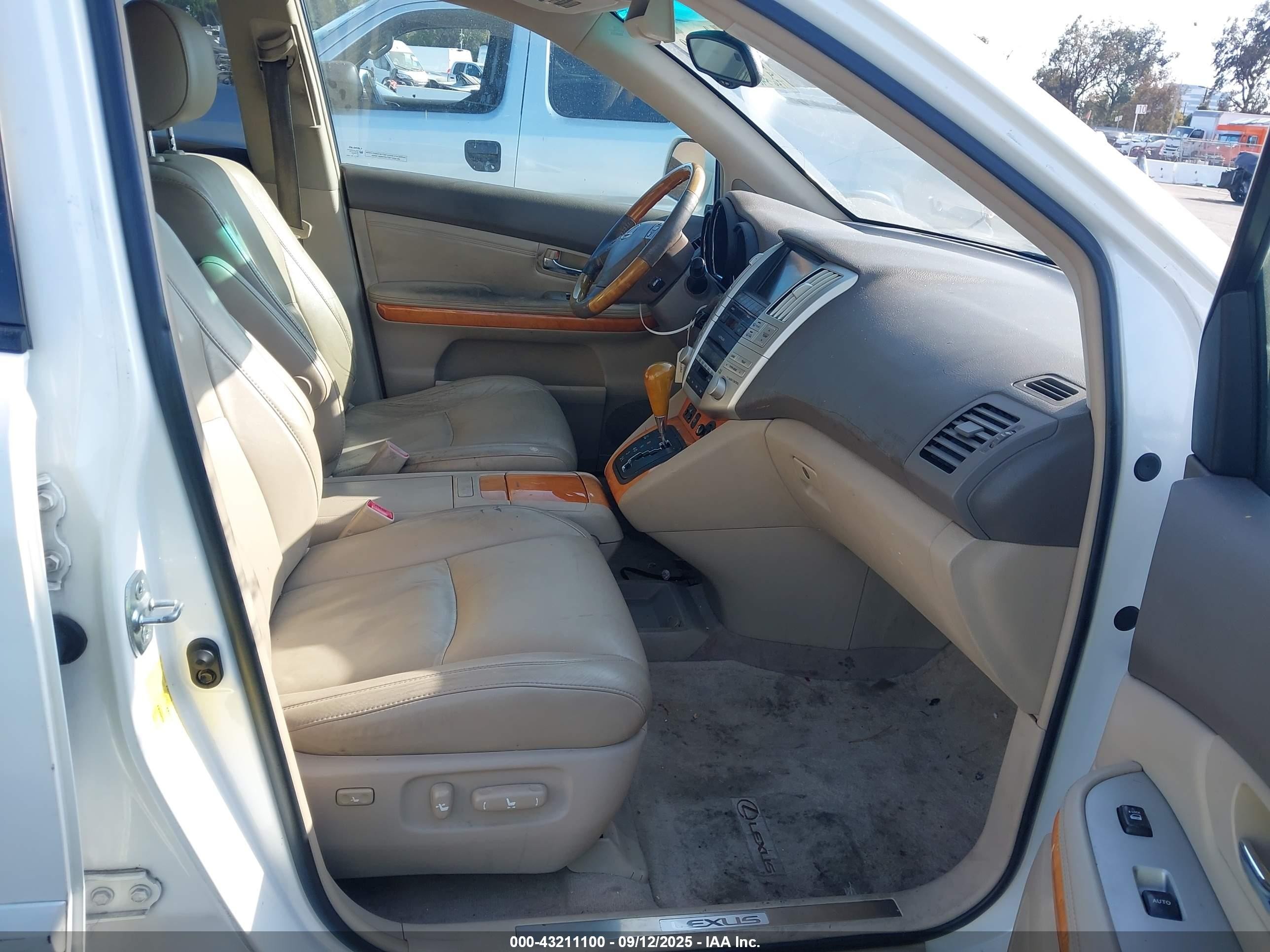2007 Lexus Rx 350   Белый vin: 2T2GK31U17C003867