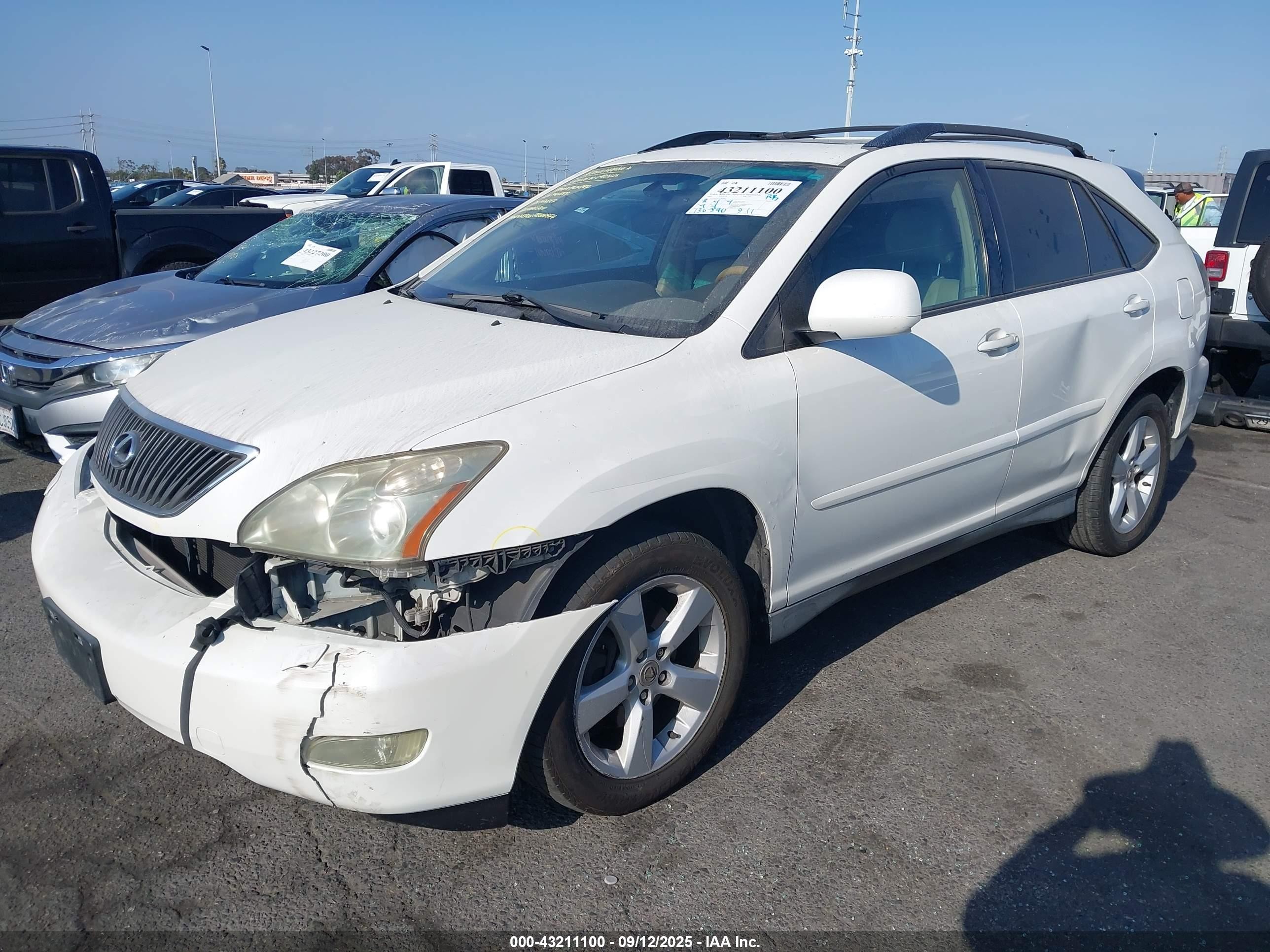 2007 Lexus Rx 350   Белый vin: 2T2GK31U17C003867