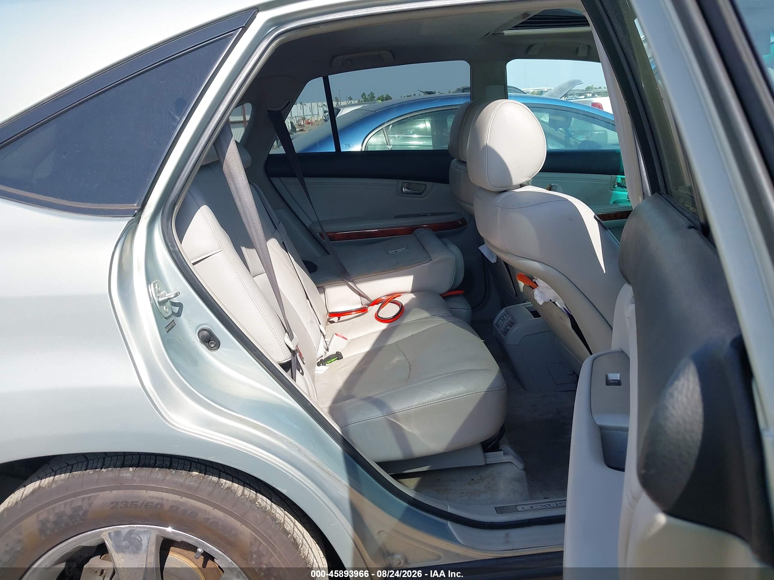 2007 Lexus Rx 350 Silver vin: 2T2GK31U17C020412