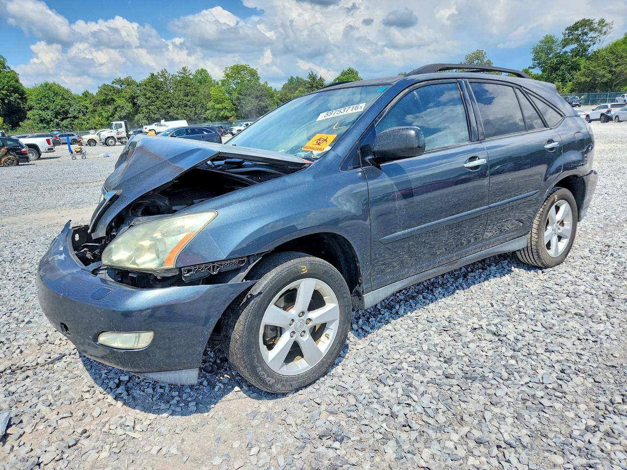 2008 Lexus Rx 350 Charcoal vin: 2T2GK31U18C027507