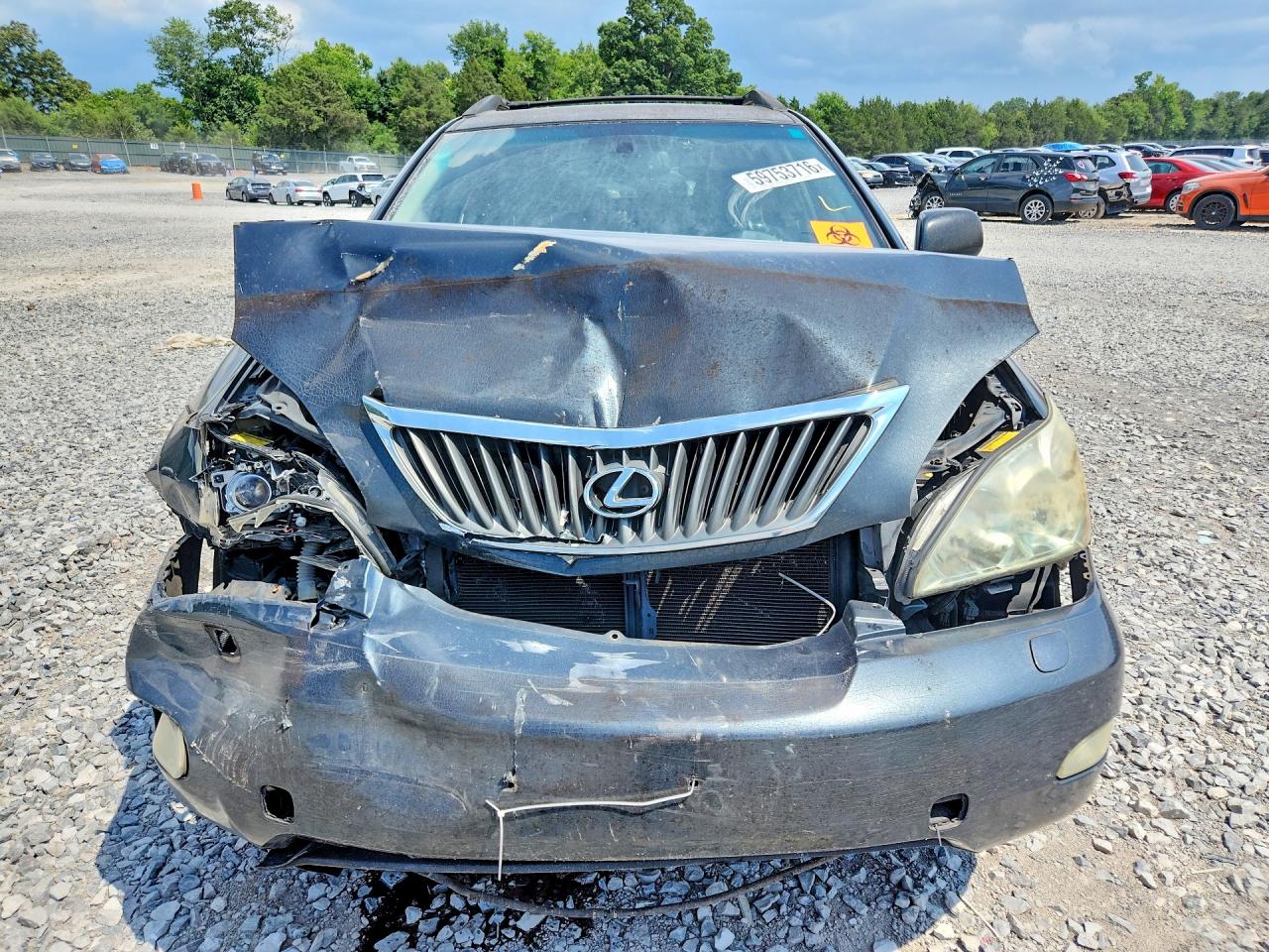 2008 Lexus Rx 350 Charcoal vin: 2T2GK31U18C027507