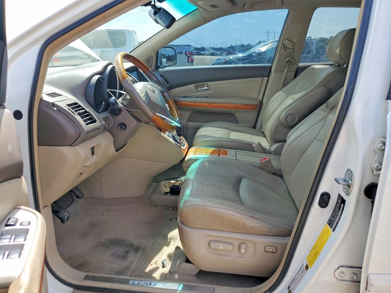 2008 Lexus Rx 350 White vin: 2T2GK31U18C027765