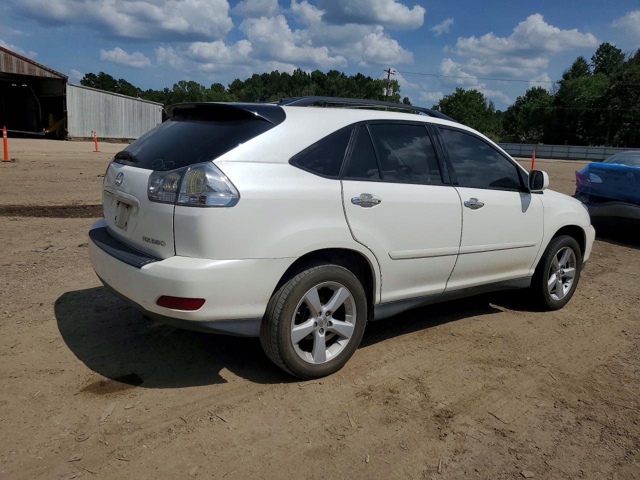2008 Lexus Rx 350 White vin: 2T2GK31U18C027765