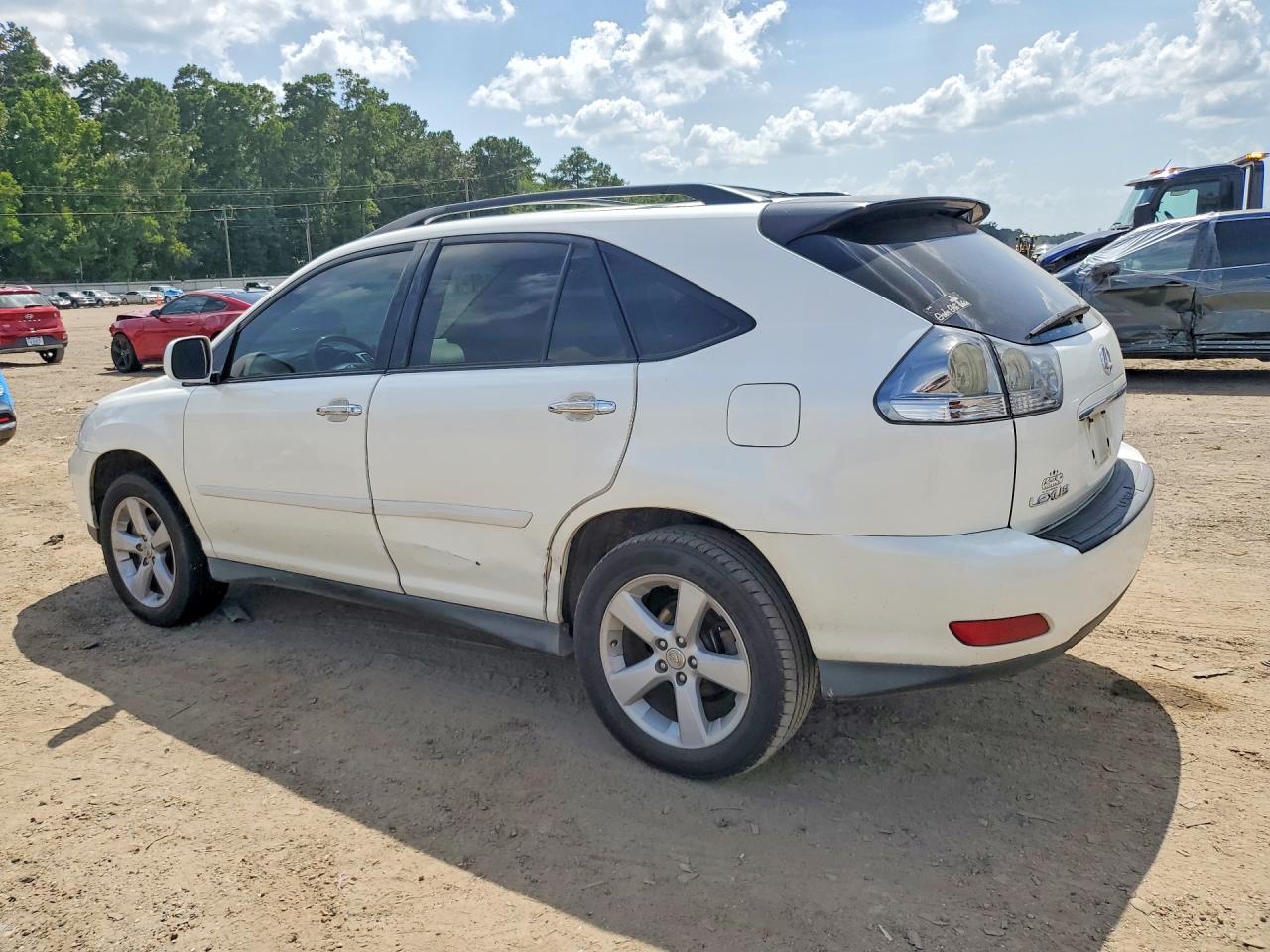 2008 Lexus Rx 350 White vin: 2T2GK31U18C027765