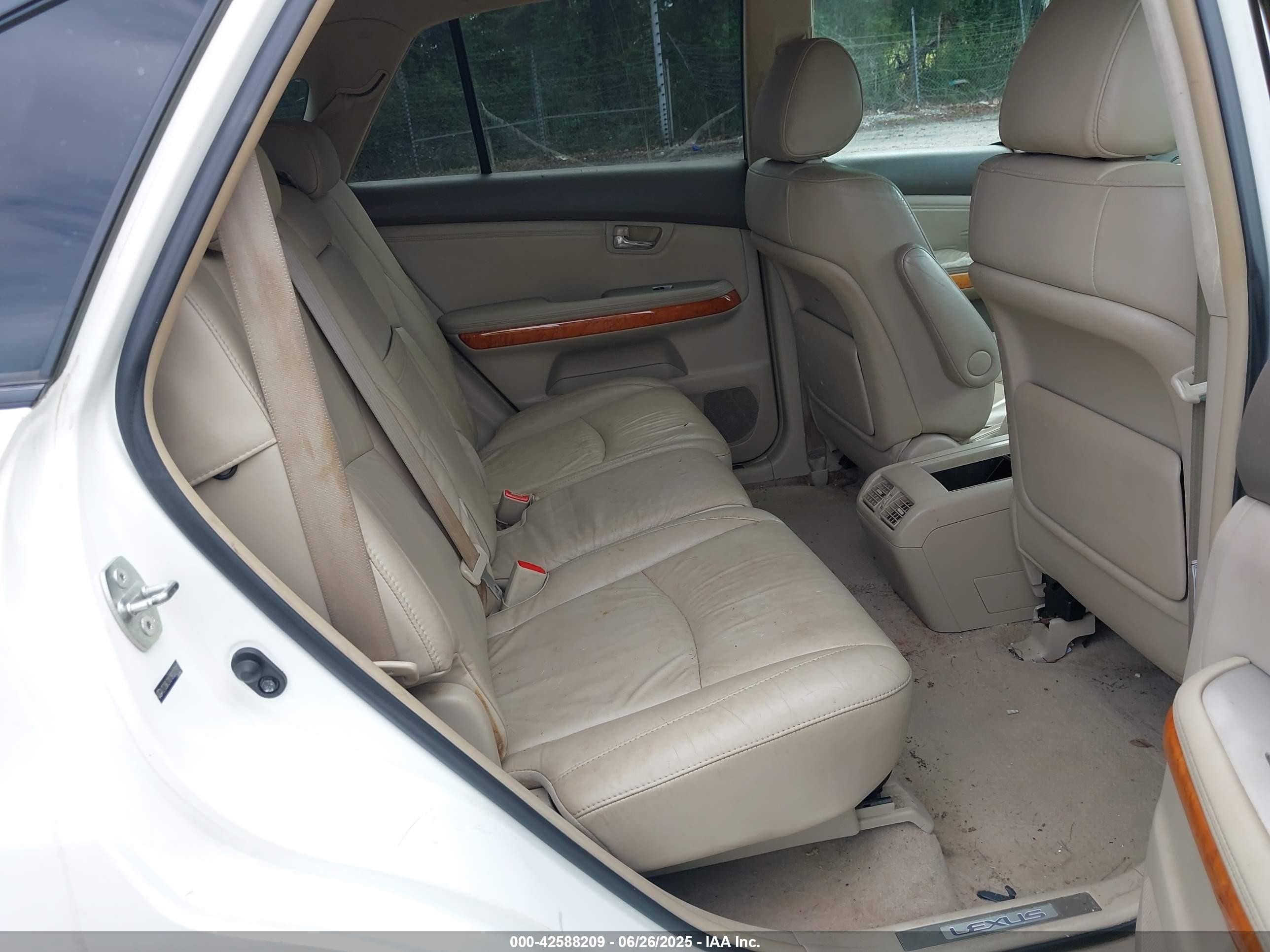 2008 Lexus Rx 350   White vin: 2T2GK31U18C027913