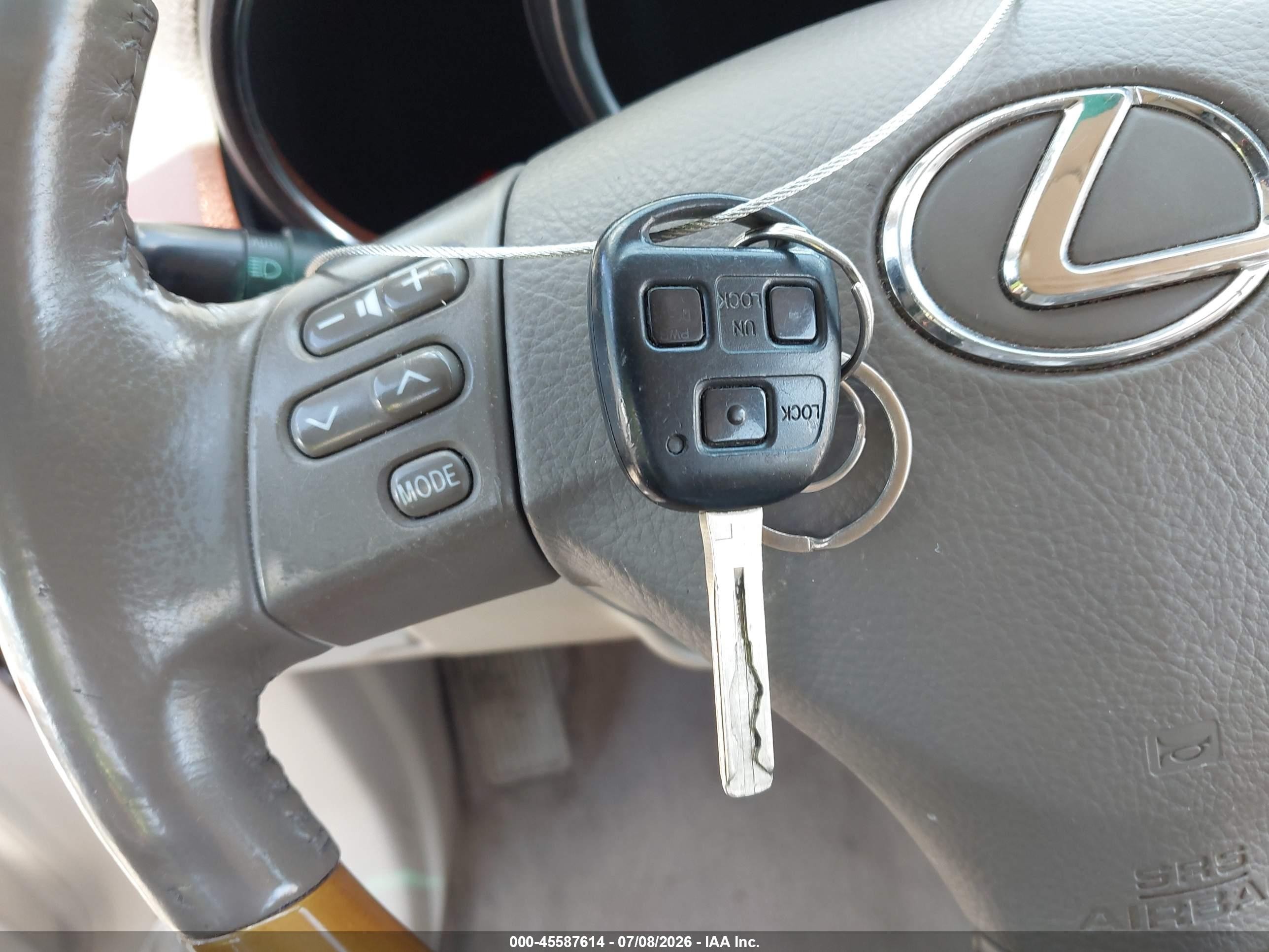 2008 Lexus Rx 350   Black vin: 2T2GK31U18C029550