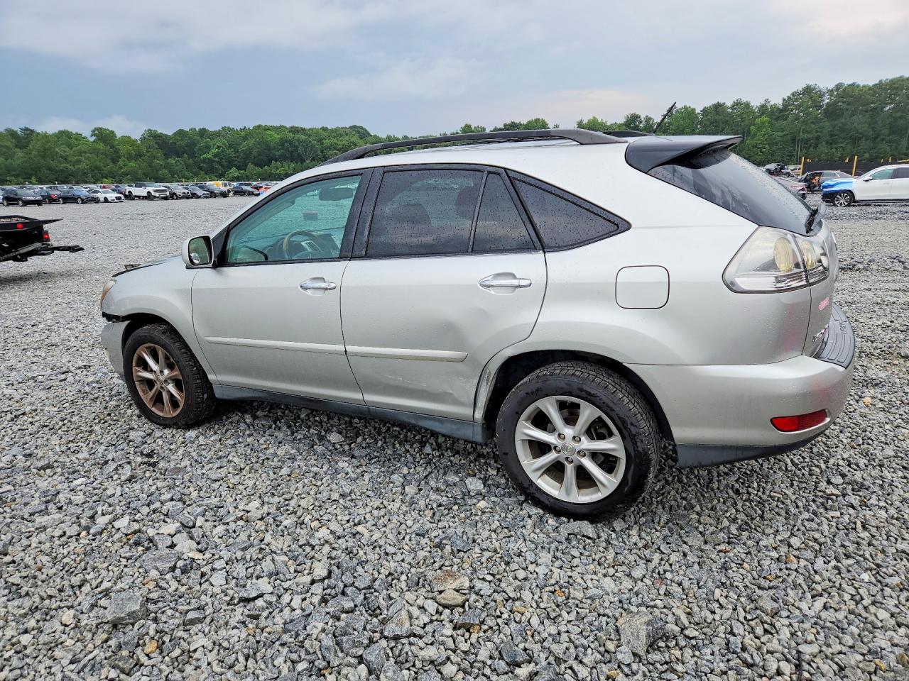 2008 Lexus Rx 350 Silver vin: 2T2GK31U18C032027