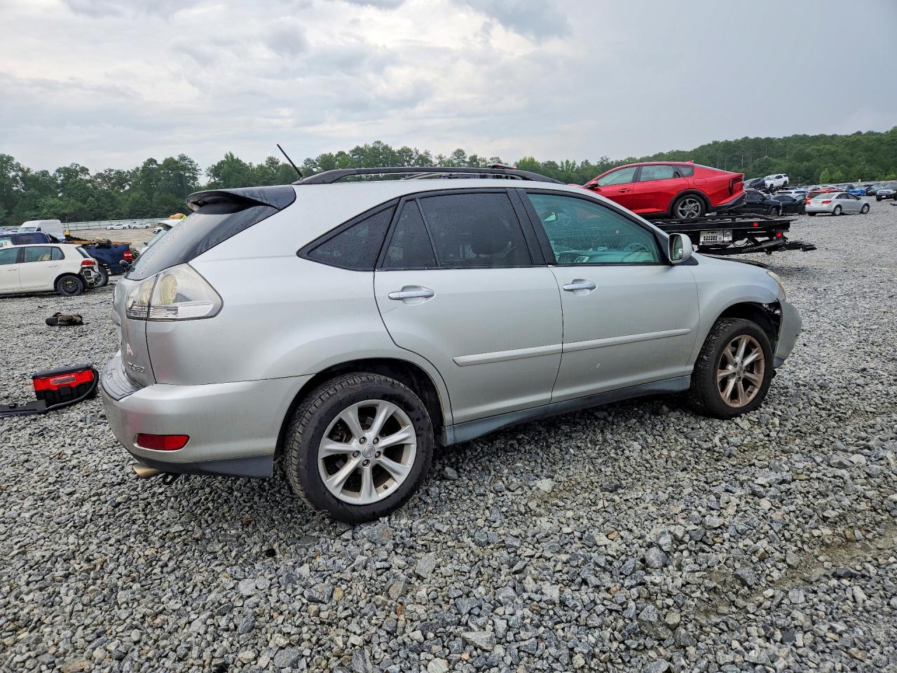 2008 Lexus Rx 350 Silver vin: 2T2GK31U18C032027