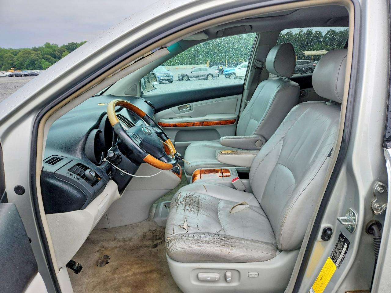 2008 Lexus Rx 350 Silver vin: 2T2GK31U18C032027