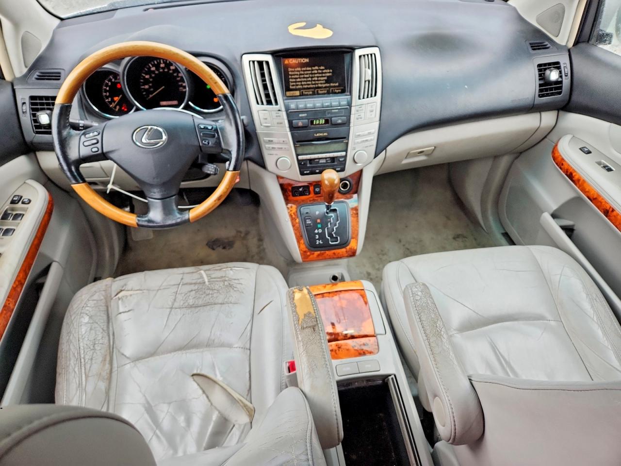 2008 Lexus Rx 350 Silver vin: 2T2GK31U18C032027