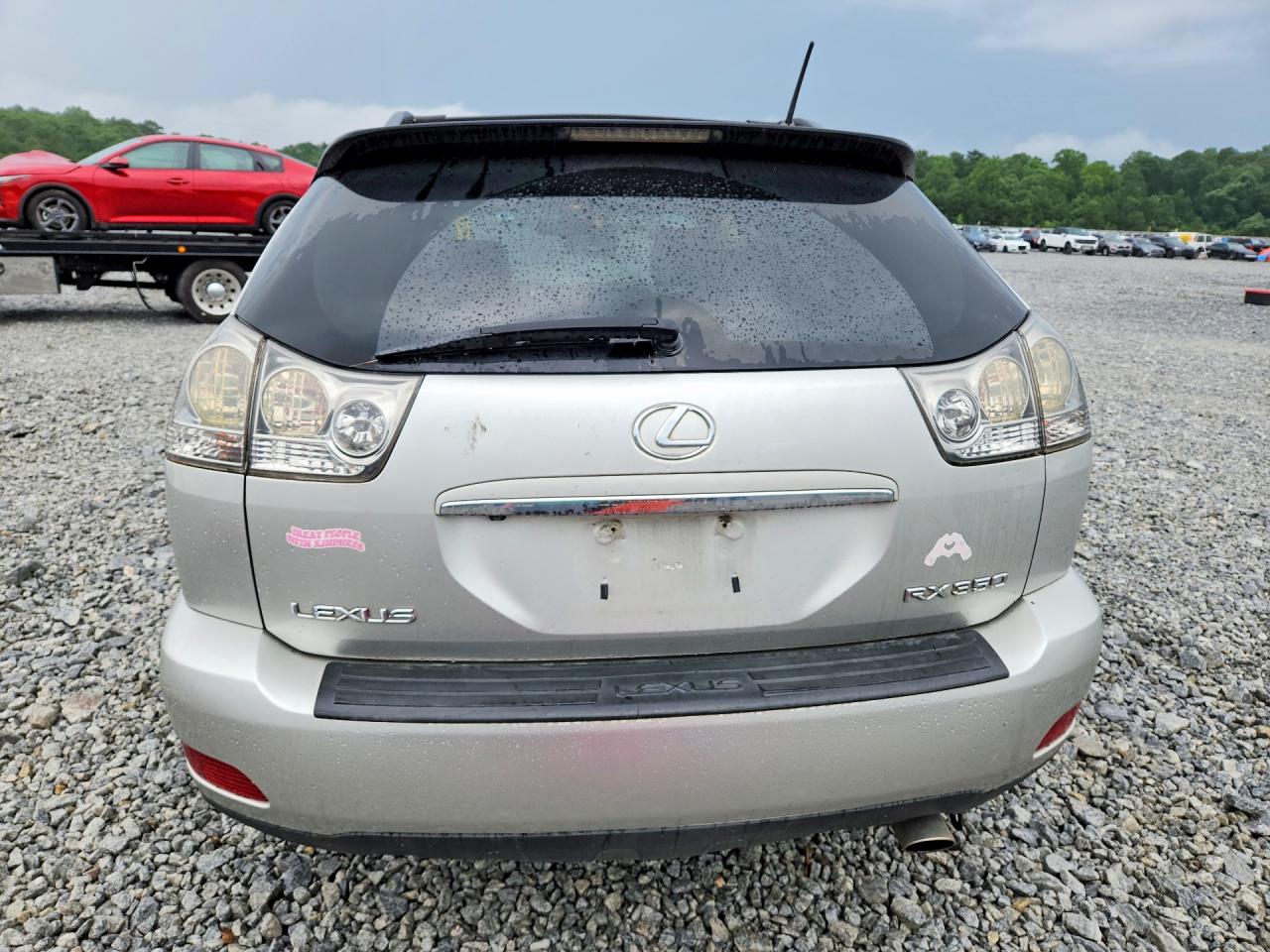 2008 Lexus Rx 350 Silver vin: 2T2GK31U18C032027