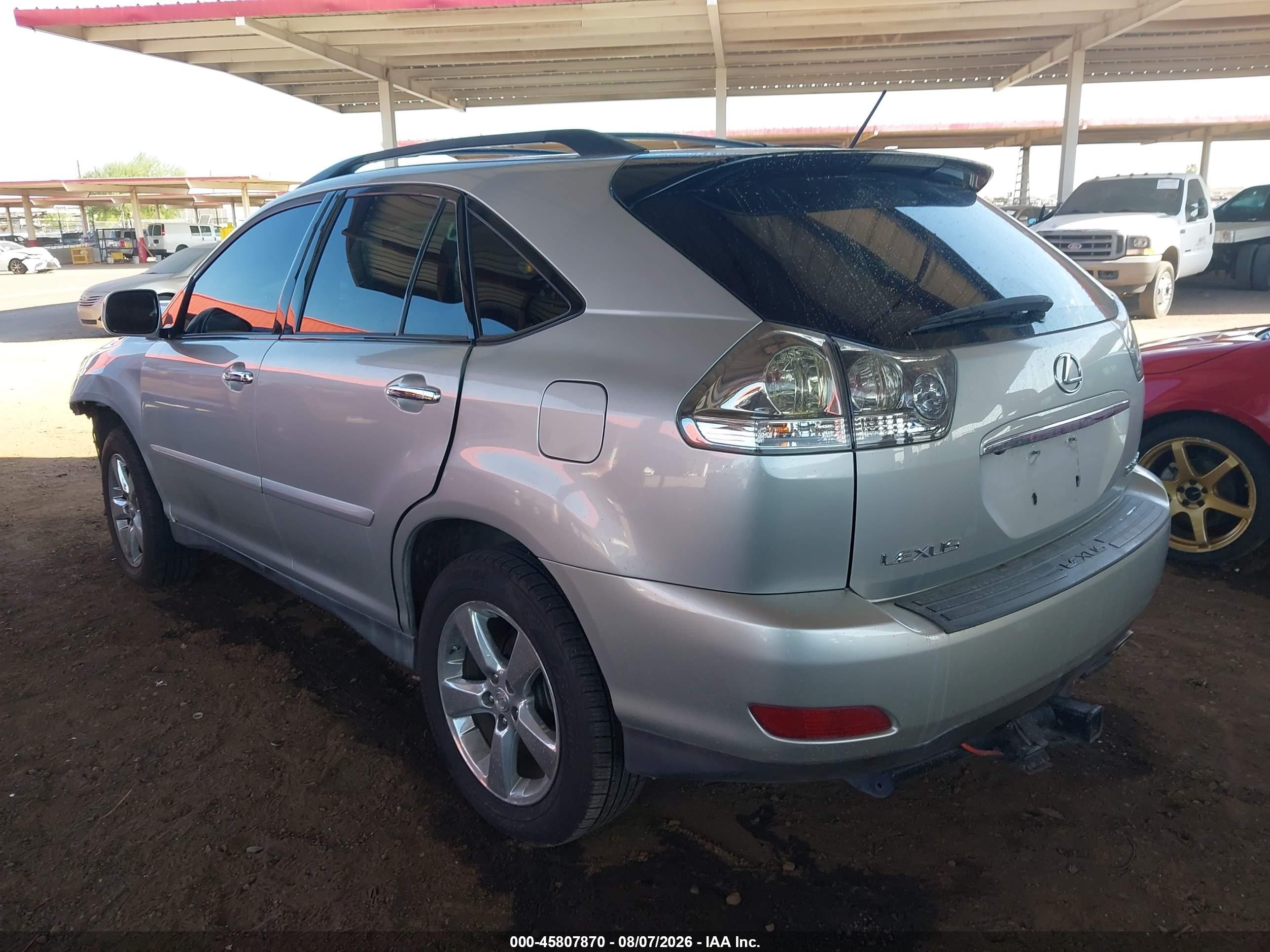 2008 Lexus Rx 350   Серебряный vin: 2T2GK31U18C032187