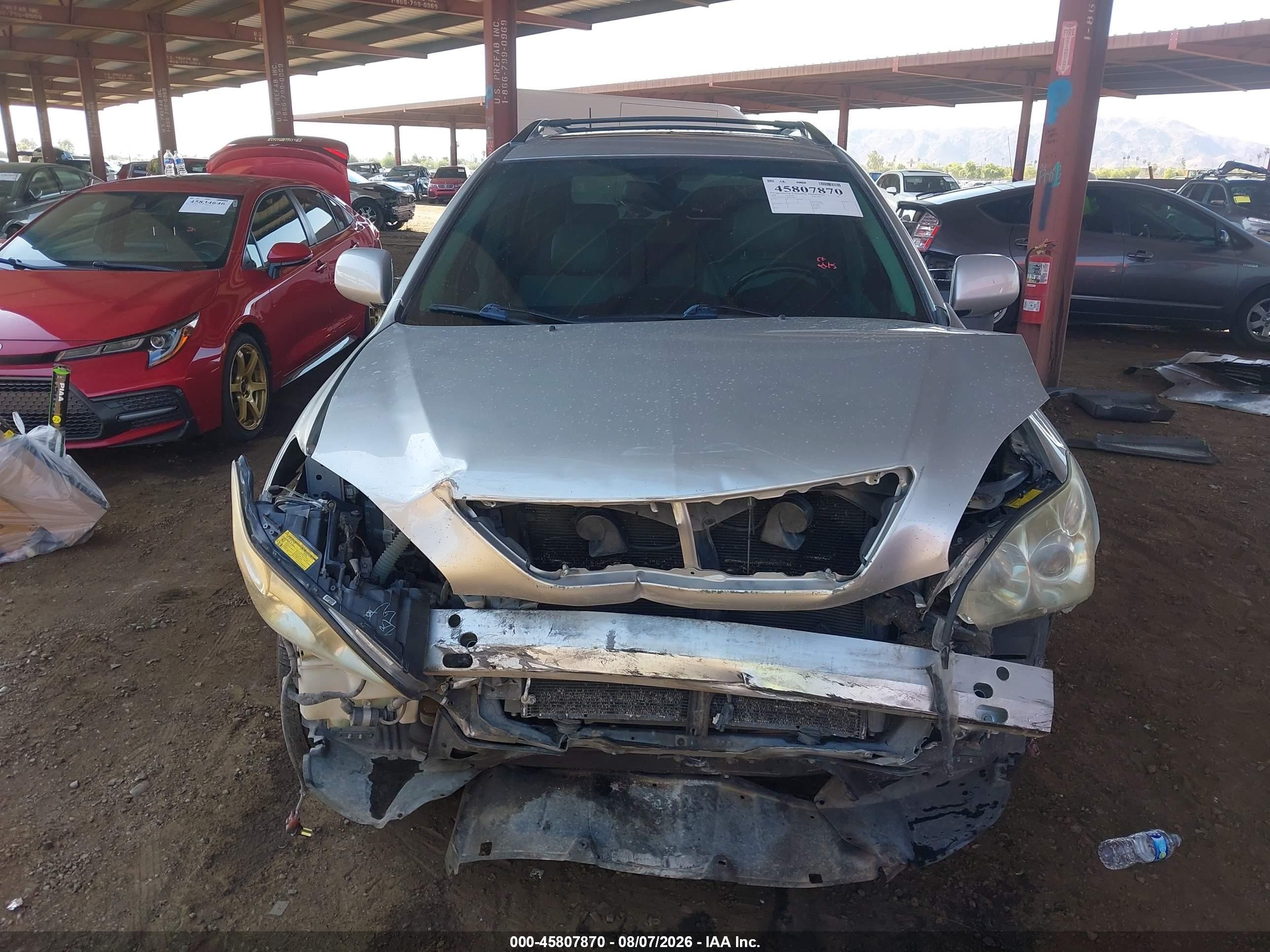 2008 Lexus Rx 350   Серебряный vin: 2T2GK31U18C032187
