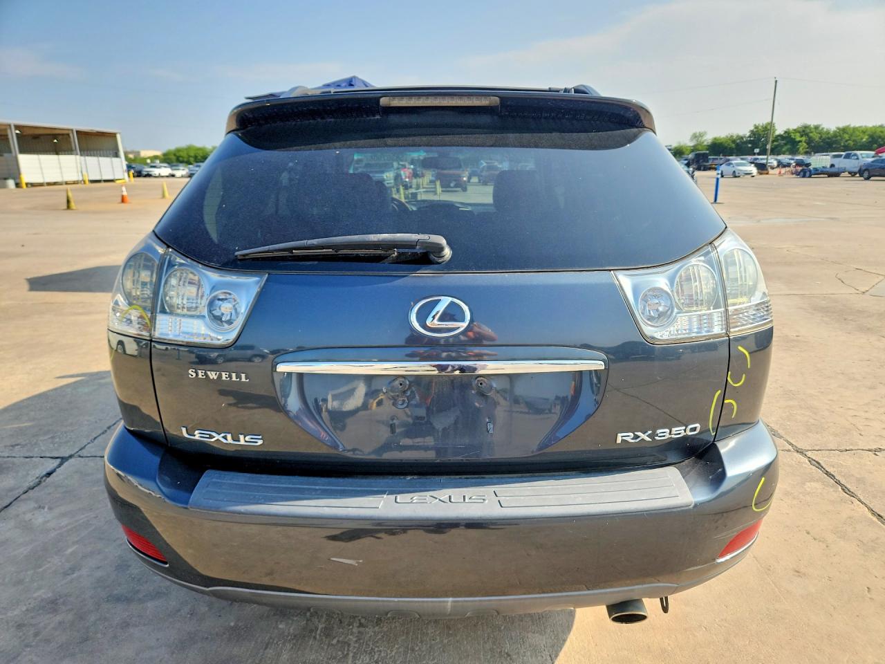 2008 Lexus Rx 350 Charcoal vin: 2T2GK31U18C040029