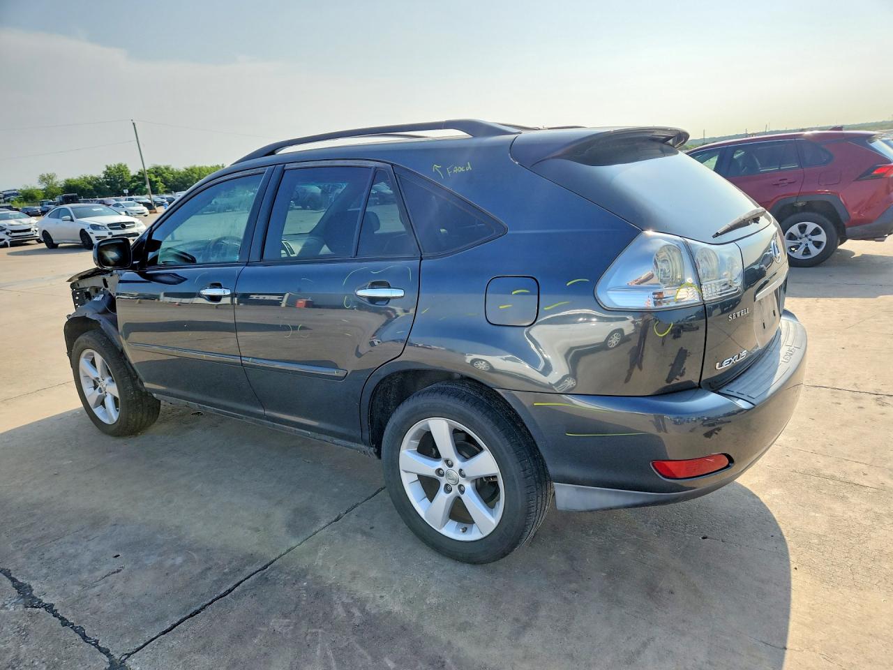 2008 Lexus Rx 350 Charcoal vin: 2T2GK31U18C040029