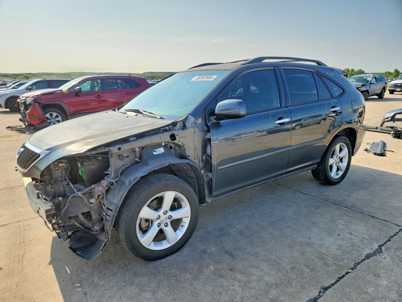 2008 Lexus Rx 350 Charcoal vin: 2T2GK31U18C040029