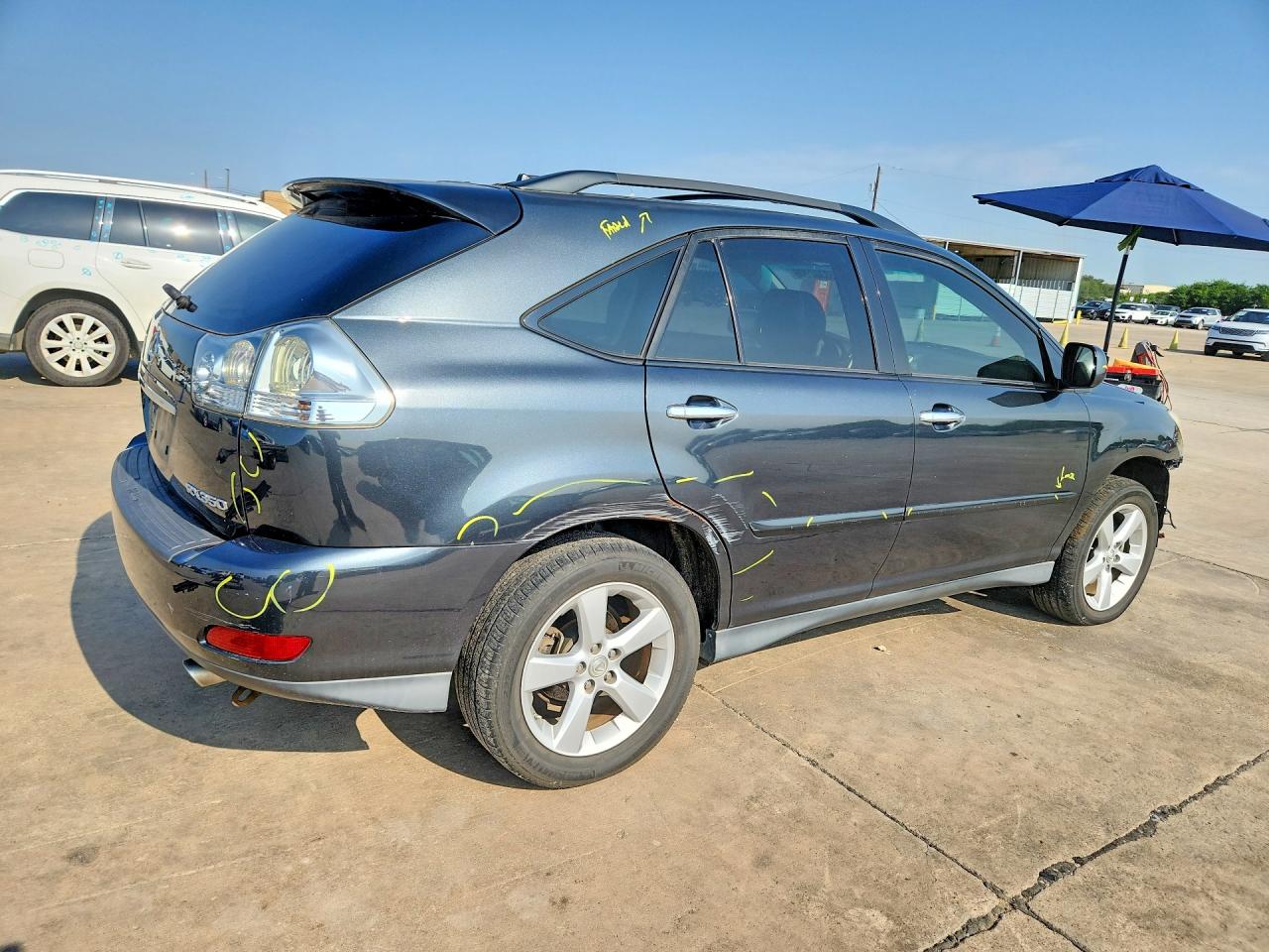 2008 Lexus Rx 350 Charcoal vin: 2T2GK31U18C040029