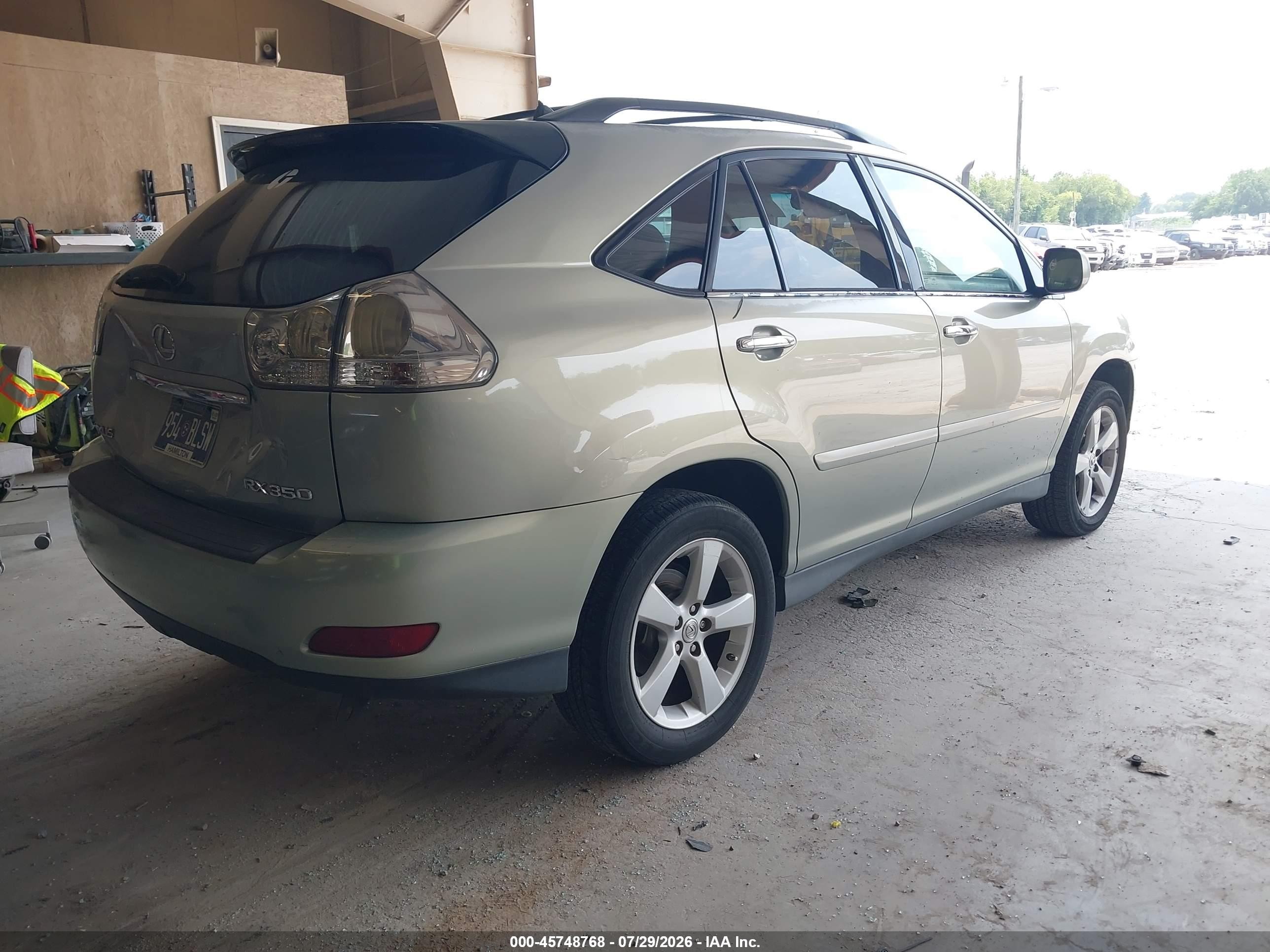 2008 Lexus Rx 350   Champagne vin: 2T2GK31U18C041133