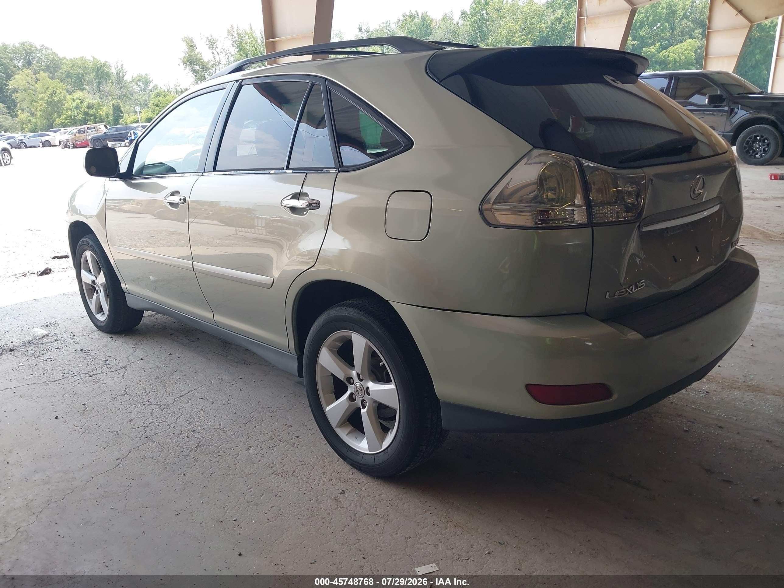 2008 Lexus Rx 350   Champagne vin: 2T2GK31U18C041133