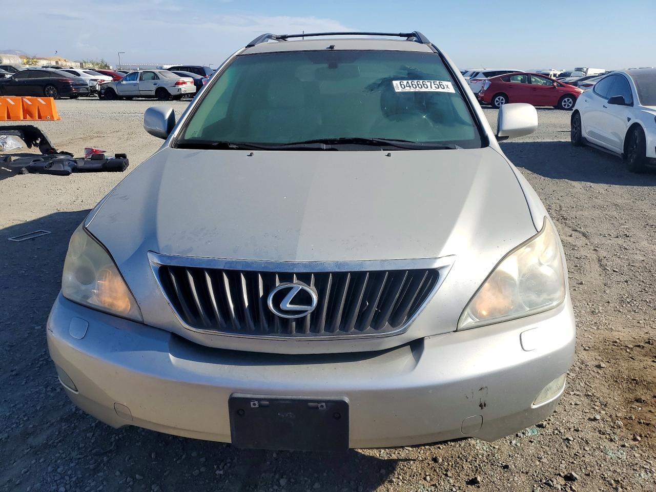 2008 Lexus Rx 350 Silver vin: 2T2GK31U18C044405