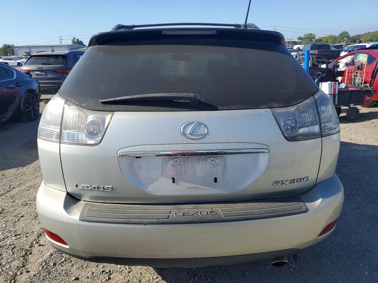 2008 Lexus Rx 350 Silver vin: 2T2GK31U18C044405