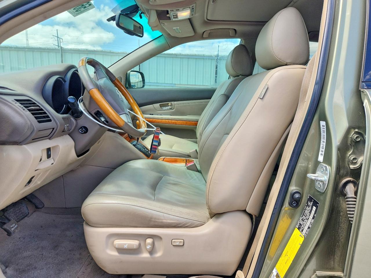 2008 Lexus Rx 350 Green vin: 2T2GK31U18C046543