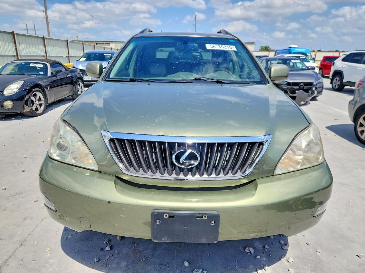 2008 Lexus Rx 350 Green vin: 2T2GK31U18C046543