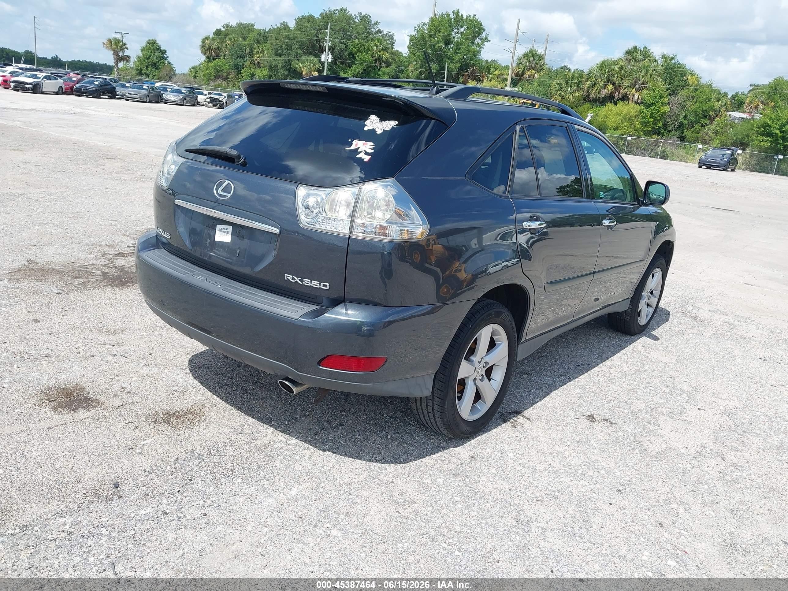 2008 Lexus Rx 350 Gray vin: 2T2GK31U18C047014