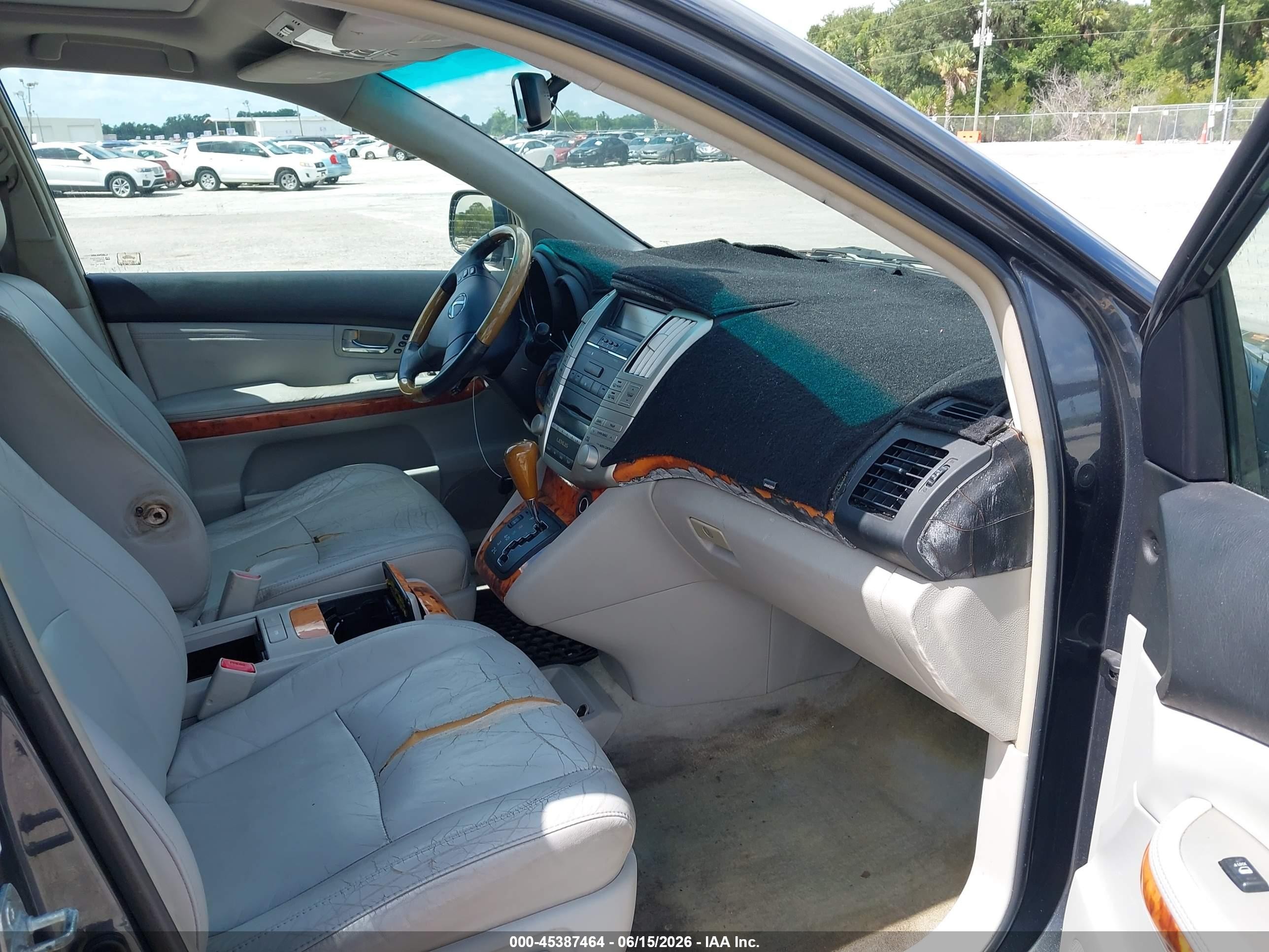 2008 Lexus Rx 350 Gray vin: 2T2GK31U18C047014