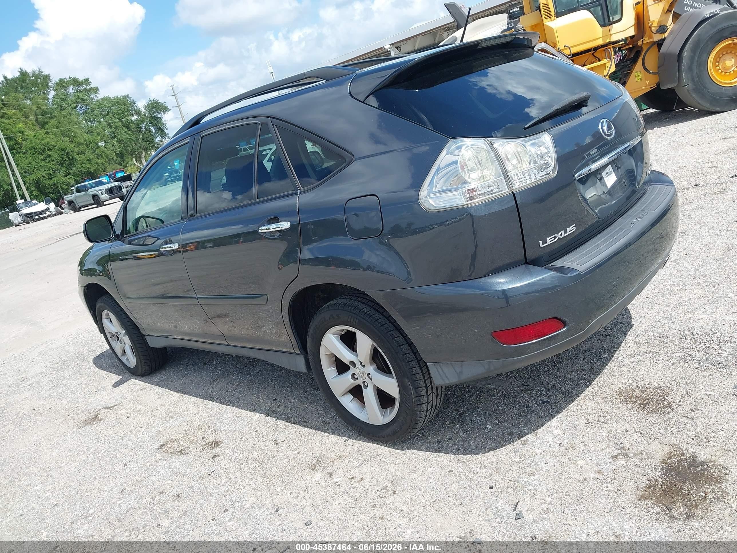 2008 Lexus Rx 350 Gray vin: 2T2GK31U18C047014
